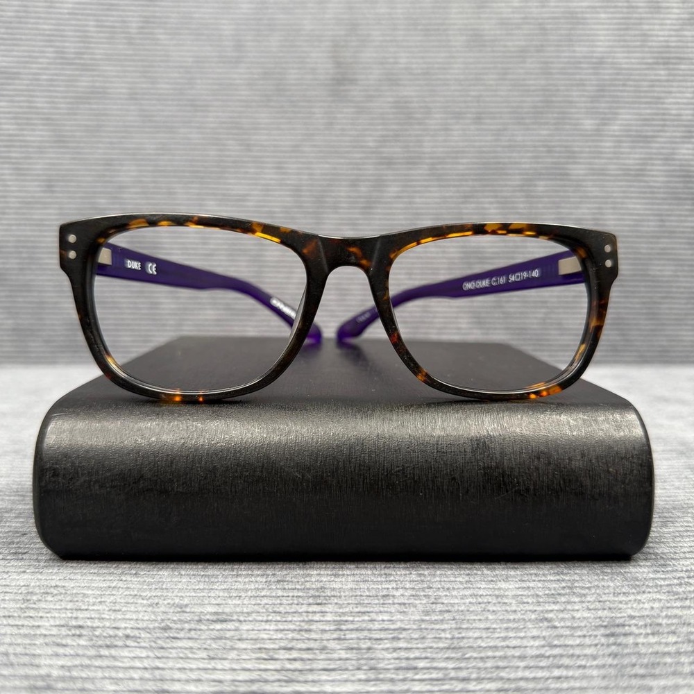 O'Neill ONO-DUKE 161 Eyeglass‎ Frames Tortoise Purple Square 54[]19-140 Y2k